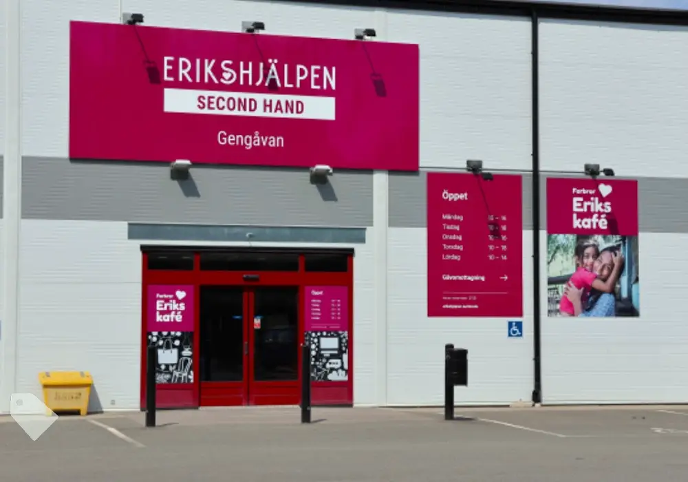 Bild på Erikshjälpen Second Hand Gengåvan