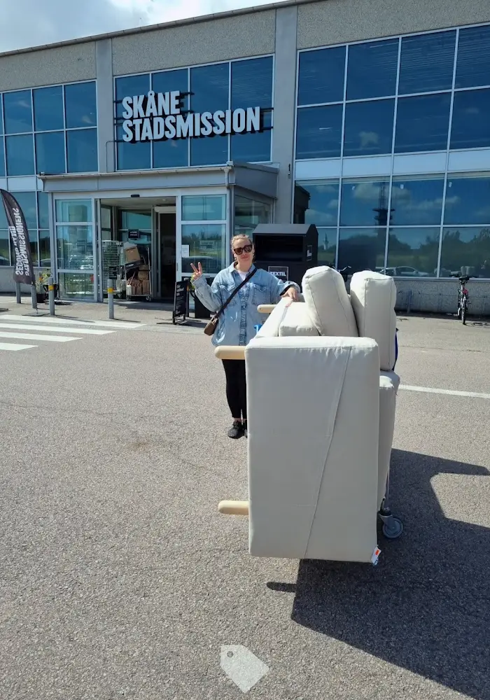 Bild på Stadsmissionens second hand outlet