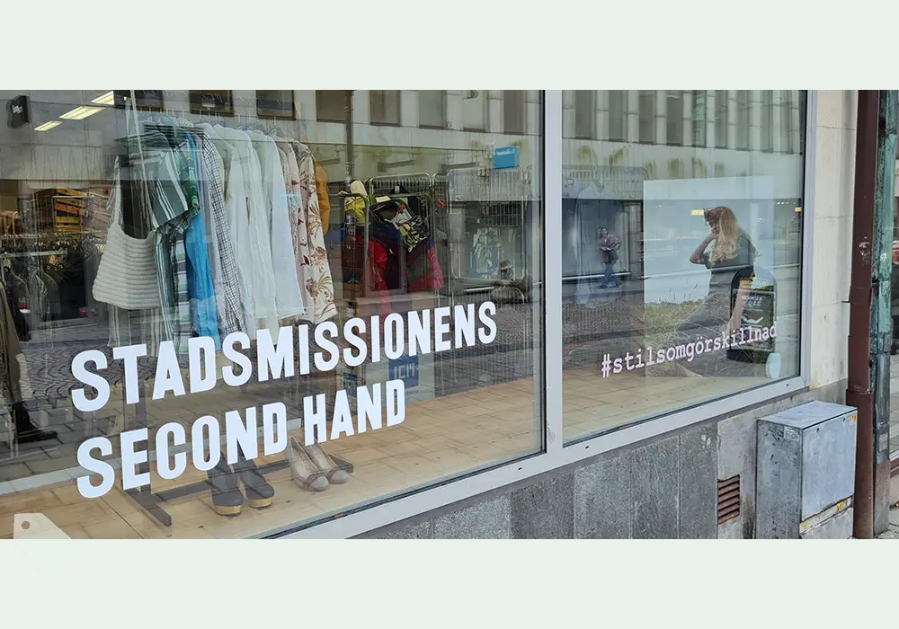 Bild på Stadsmissionens Secondhand Borås