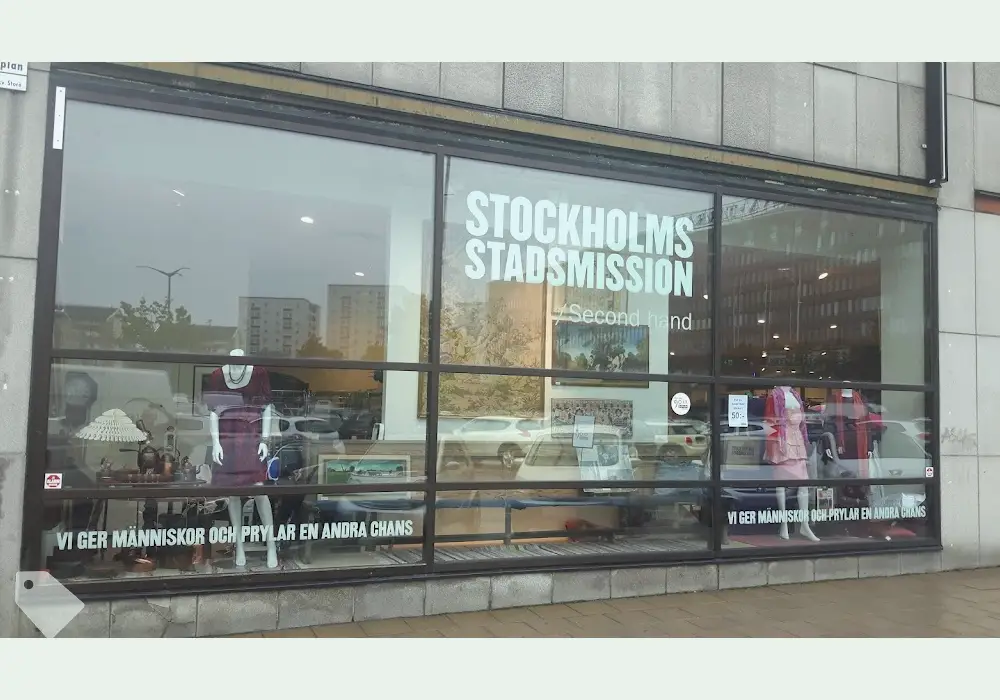 Bild på Stockholms Stadsmission Second Hand Farsta